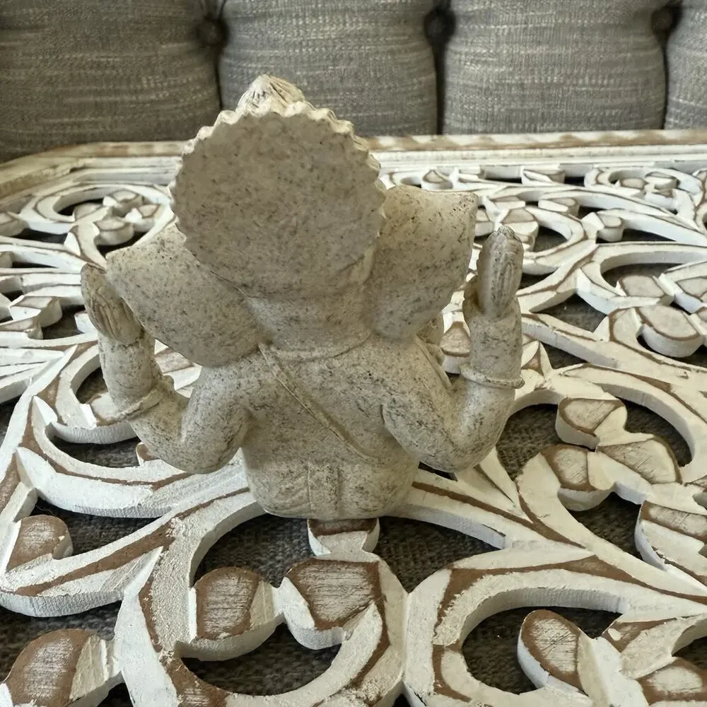 Fish Tank Decorations Resin Elephant & Wood piece